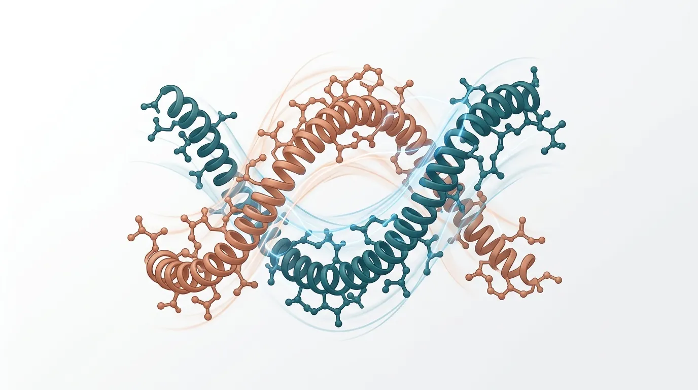 CJC-1295 and Ipamorelin peptide stack pairing illustration